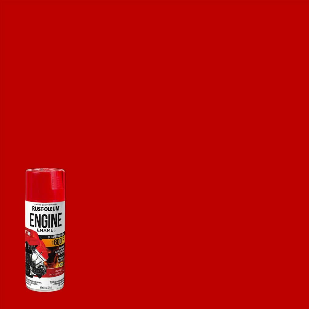 Rust-Oleum Automotive 12 oz. Gloss Industrial Red Engine Enamel Spray Paint (Case of 6)