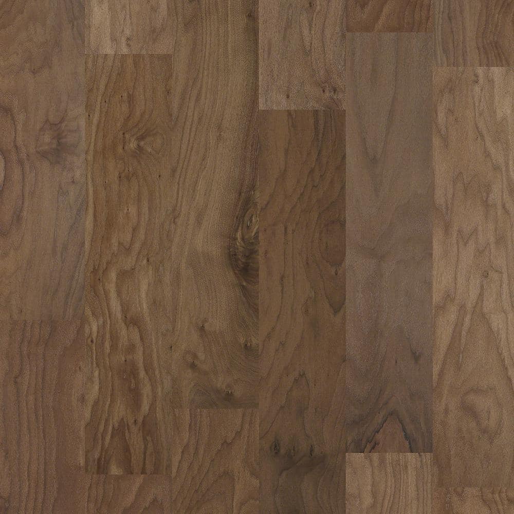 Shaw Major Event Cappuccino Walnut 1/2 in. T x 9.3 in. W Distressed Engineered Hardwood Flooring (26 sqft/case)