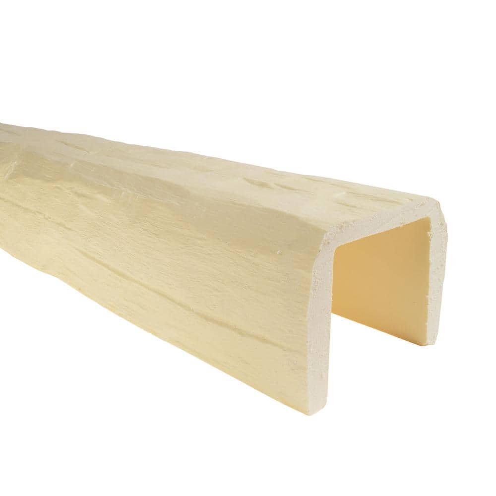 American Pro Decor 5-7/8 in. x 7-1/2 in. x 15.5 ft. Unfinished Vintage Faux Wood Beam
