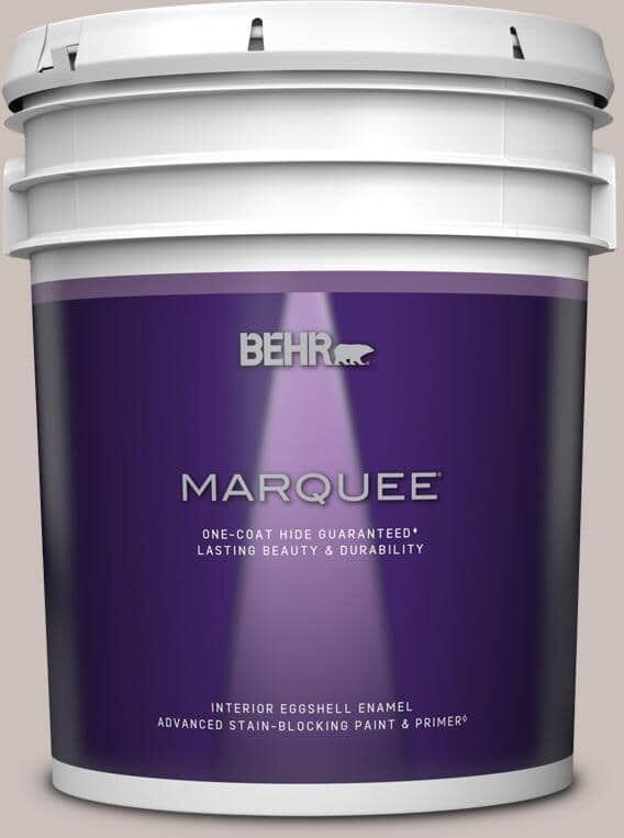 BEHR MARQUEE 5 gal. #780A-3 Down Home Eggshell Enamel Interior Paint & Primer