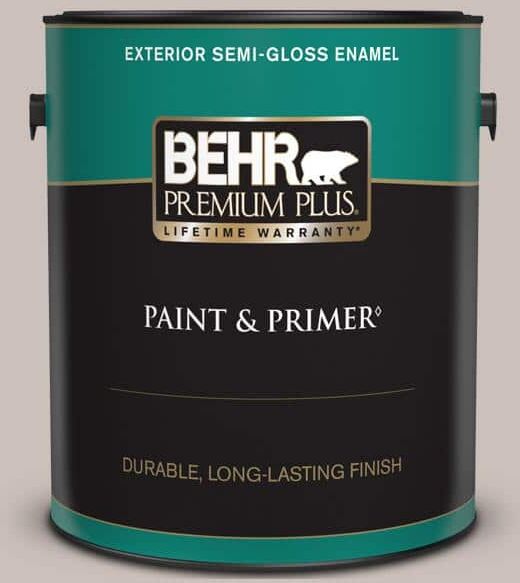 BEHR PREMIUM PLUS 1 gal. #780A-3 Down Home Semi-Gloss Enamel Exterior Paint & Primer