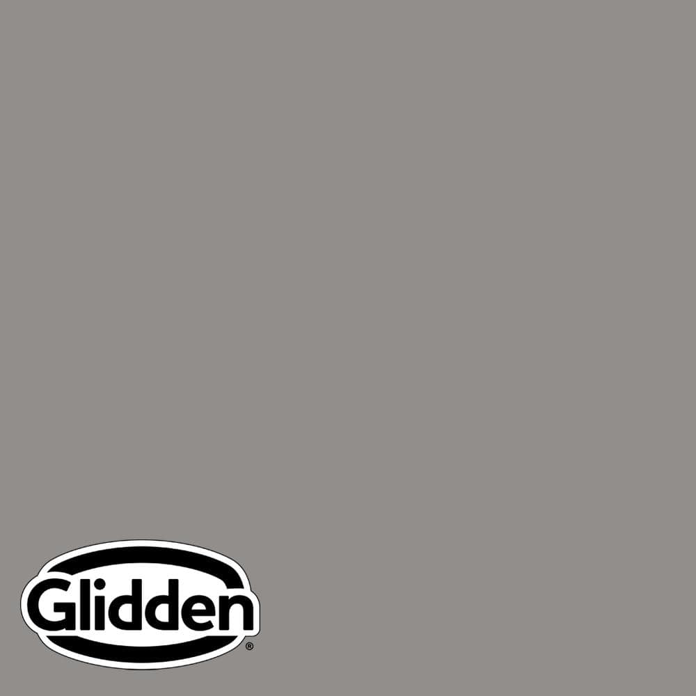 Glidden Premium 5 gal. PPG1002-5 Antique Silver Semi-Gloss Interior Paint
