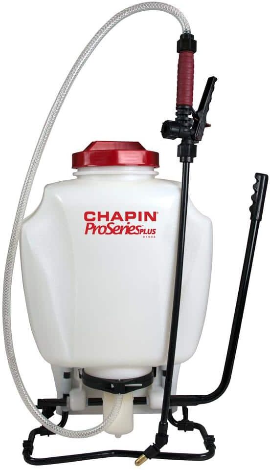 Chapin 4 Gal. ProSeries Plus Backpack Sprayer with Bonus Foaming, Translucent White