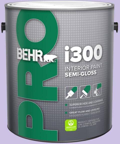 BEHR PRO 1 gal. #P560-3 Party Hat Semi-Gloss Interior Paint