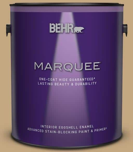 BEHR MARQUEE 1 gal. #N290-5 Pocket Watch One-Coat Hide Eggshell Enamel Interior Paint & Primer