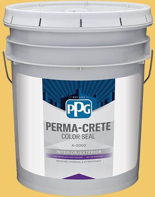 Perma-Crete Color Seal 5 gal. PPG17-18 Sol De Yucatan Satin Interior/Exterior Concrete Stain