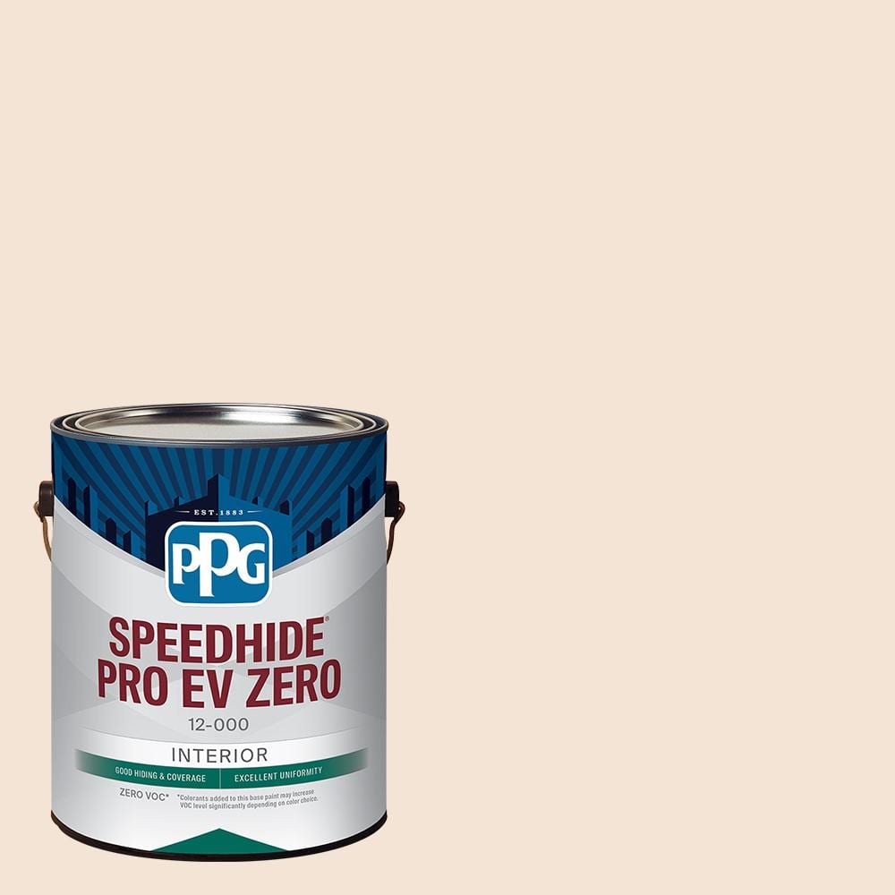 SPEEDHIDE Pro-EV Zero 1 gal. PPG1200-1 China Doll Semi-Gloss Interior Paint