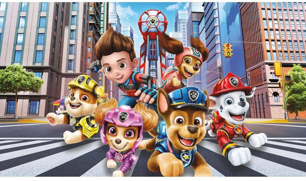 RoomMates Paw Patrol The Movie Peel and Stick Wallpaper Wall Mural