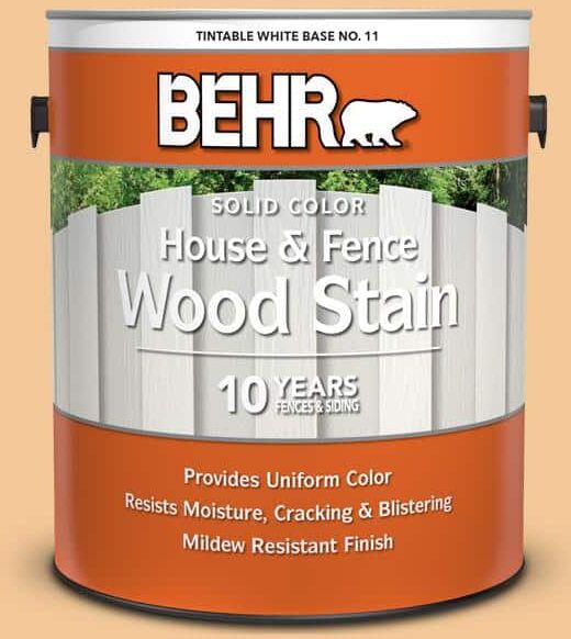 BEHR 1 gal. #M260-4 Lunch Box Solid Color House and Fence Exterior Wood Stain