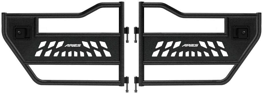 Aries Jeep Wrangler JK Rear Tube Doors