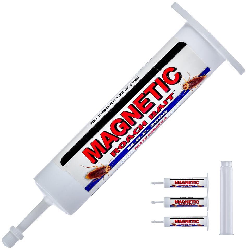 NISUS 1.23 oz. Magnetic Roach Bait Paste Formula Reservoir Applicators (4-Piece)