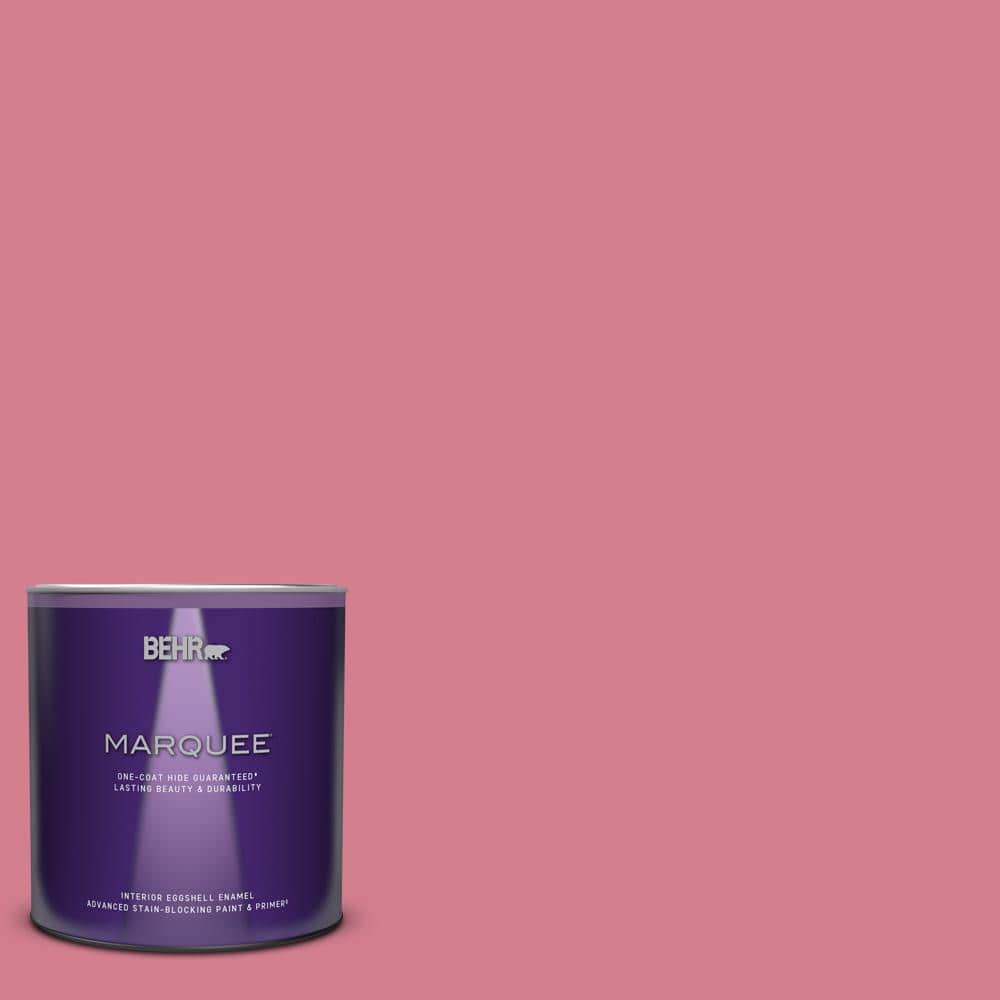 BEHR MARQUEE 1 qt. #P140-4 I Pink I Can Eggshell Enamel Interior Paint & Primer
