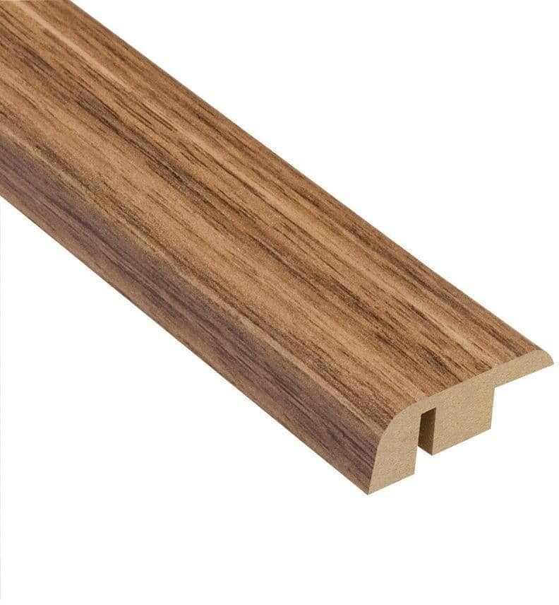 HOMELEGEND Harmony Walnut 7/16 in. Thick x 1-5/16 in. Wide x 94 in. Length Laminate Carpet Reducer Molding