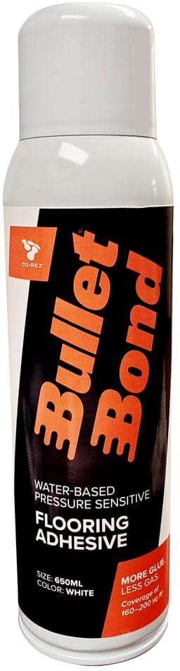 Bullet Bond 22 oz. Spray Floor Adhesive for Bonding Carpet Tile, LVP/LVT and Flooring Underlayments