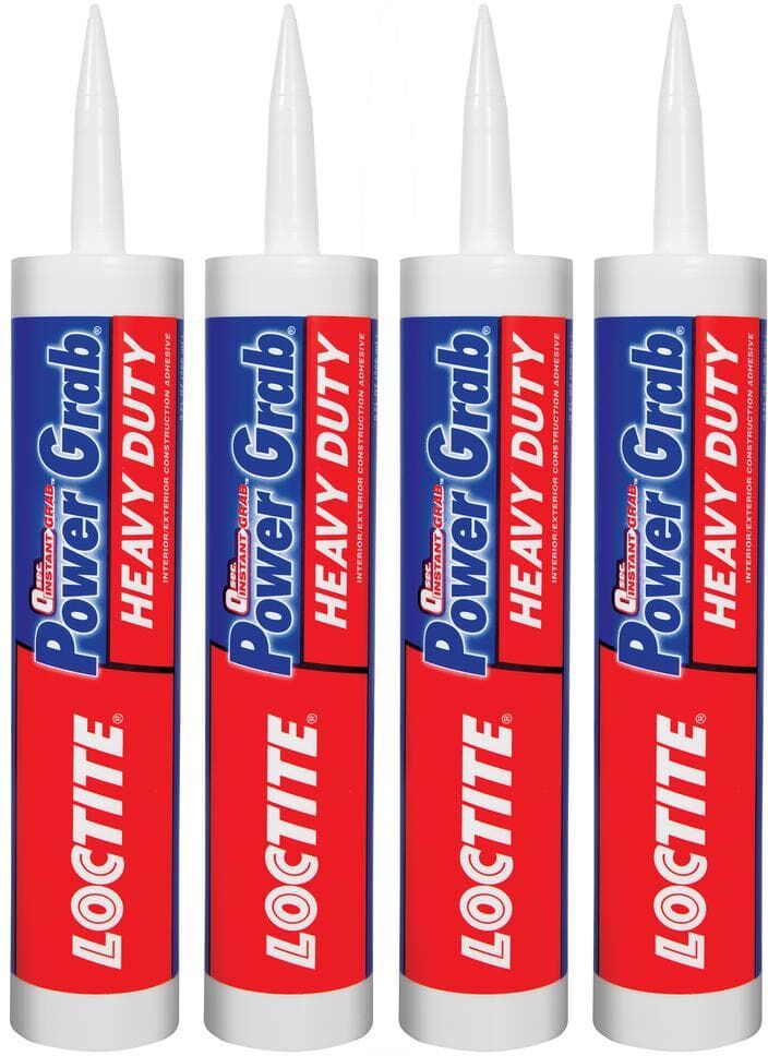 Loctite Power Grab Express 9 oz. Heavy Duty Construction Adhesive (4-Pack)