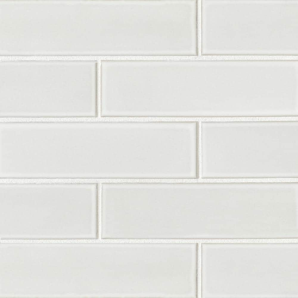 Bedrosians Zenia 2 in. x 9 in. Matte Moon Porcelain Tile (9.6 sq. ft./Case)