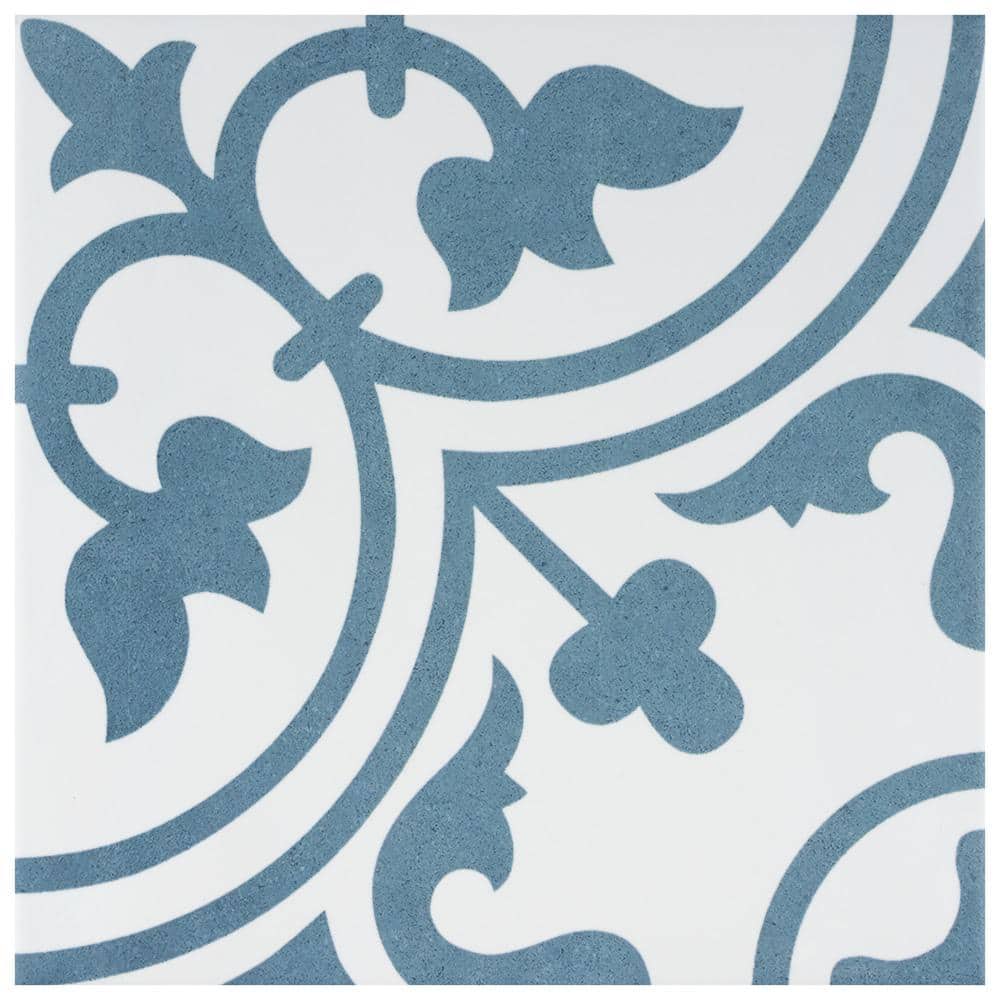 Merola Tile Arte Cloud 9-3/4 in. x 9-3/4 in. Porcelain Floor and Wall Tile (10.88 sq. ft./Case)