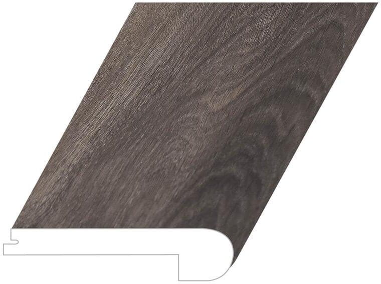 Montserrat Invicta Raw Umber 1 in. Thick x 4.5 in. Wide x 94.5 in. Length Vinyl Flush Stair Nose Molding