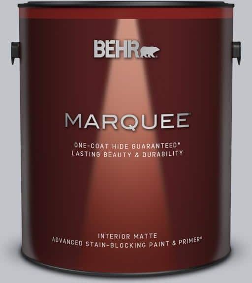 BEHR MARQUEE 1 gal. #N540-2 Glitter color Matte Interior Paint & Primer