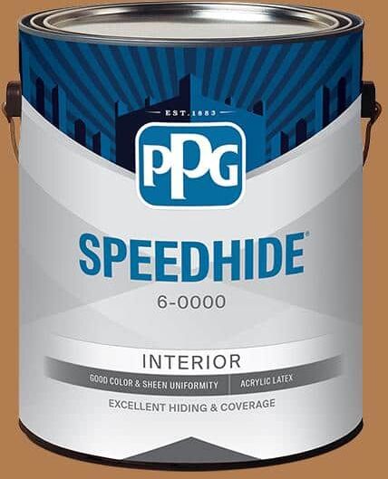 SPEEDHIDE 1 gal. PPG1082-6 Cowboy Hat Eggshell Interior Paint