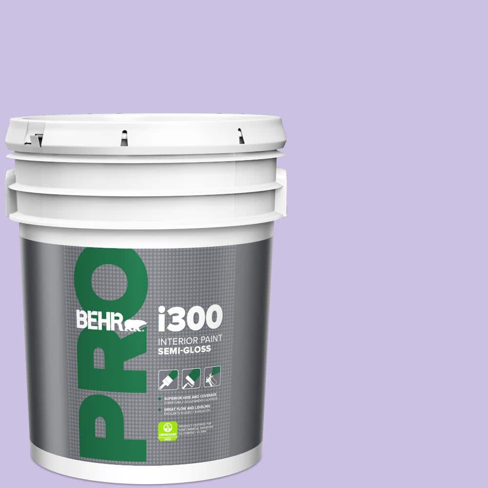 BEHR PRO 5 gal. #P560-3 Party Hat Semi-Gloss Interior Paint