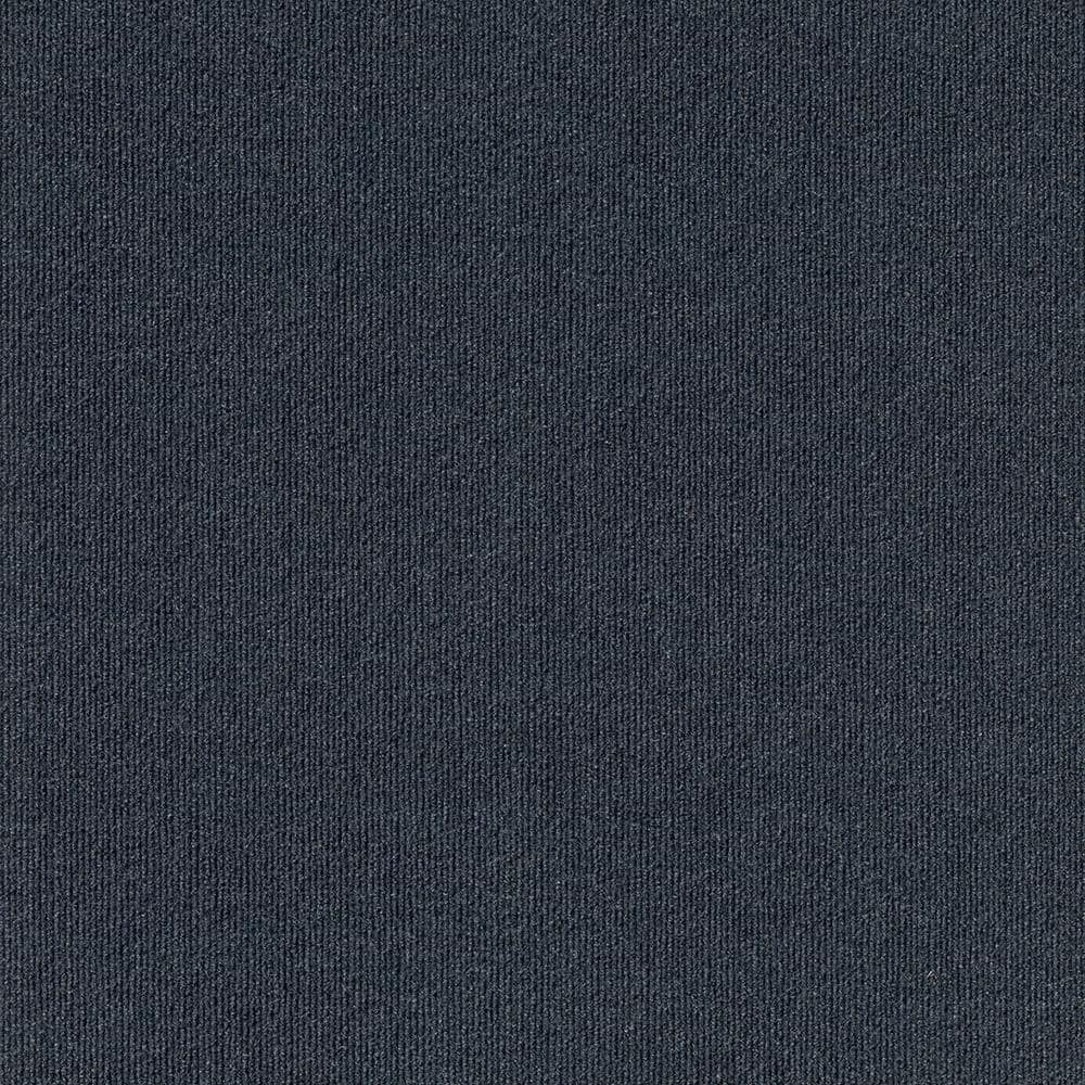 Foss Elk Ridge Ocean Blue Residential/Commercial 24 in. x 24 Peel and Stick Carpet Tile (15 Tiles/Case) 60 sq. ft.