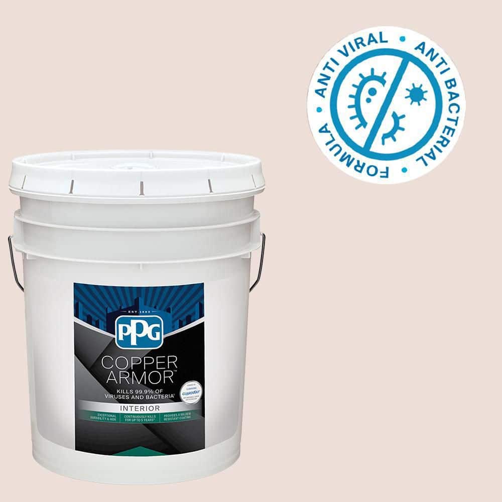 COPPER ARMOR 5 gal. PPG1017-1 Touchable Semi-Gloss Interior Paint