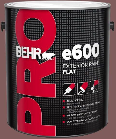 BEHR PRO 1 gal. #140F-6 Book Binder Flat Exterior Paint