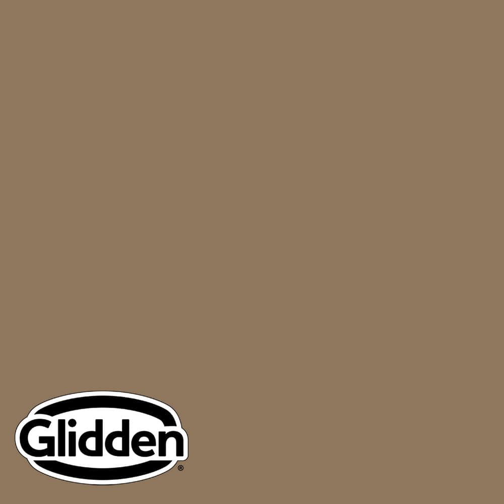 Glidden Premium 1 gal. PPG1085-6 Hat Box Brown Eggshell Interior Latex Paint