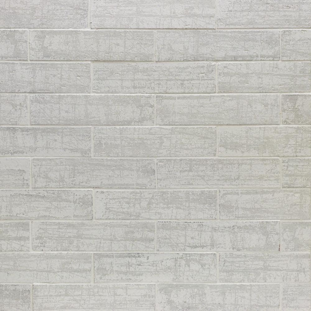 Ivy Hill Tile Metro Brick White 3 in. x 9 in. x 10mm Natural Clay Subway Wall Tile (30 pieces / 4.65 sq. ft. / box)