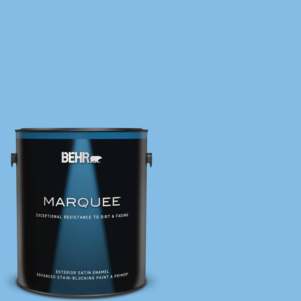 BEHR MARQUEE 1 gal. #MQ4-27 CEst La Vie Satin Enamel Exterior Paint & Primer