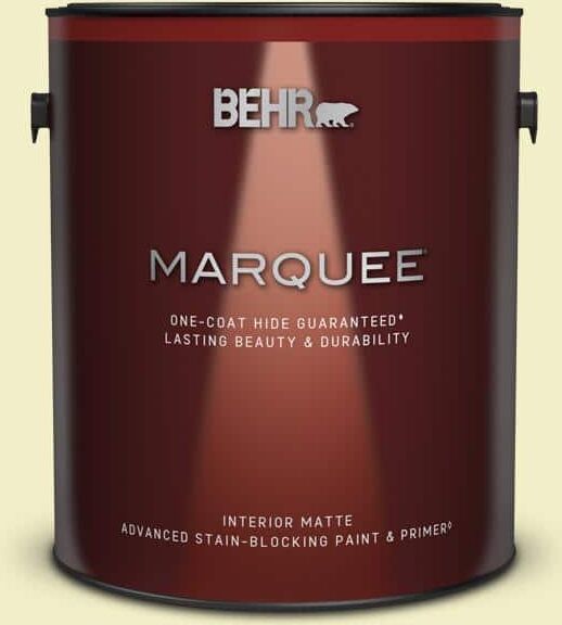 BEHR MARQUEE 1 gal. #400C-2 Home Song Matte Interior Paint & Primer