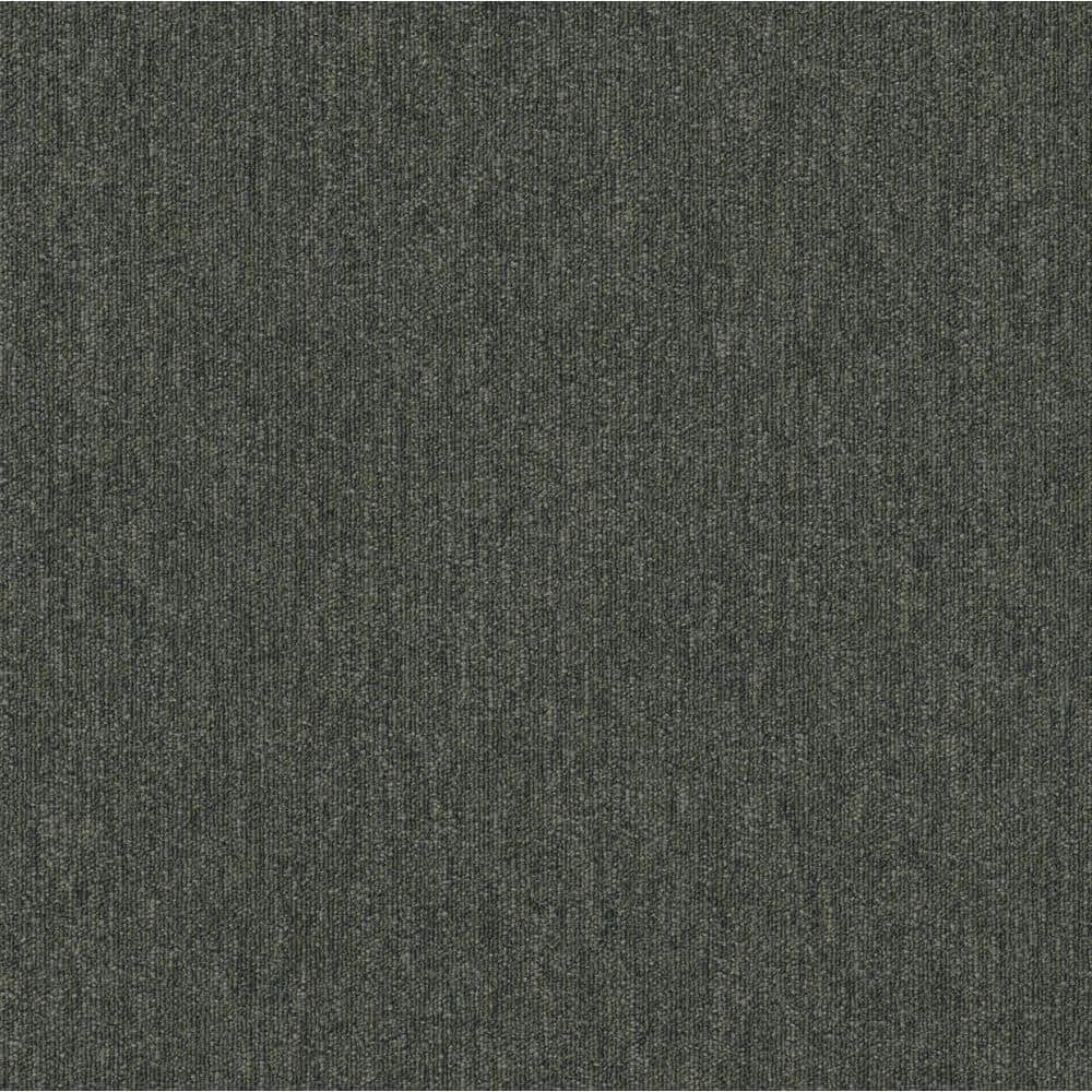 Shaw Hampton Green Residential/Commercial 24 in. x 24 Glue-Down Carpet Tile (20 Tiles/Case) 80 sq. ft.