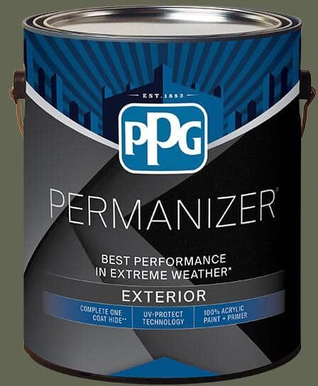 PERMANIZER 1 gal. PPG1127-6 Winning Ticket Semi-Gloss Exterior Paint