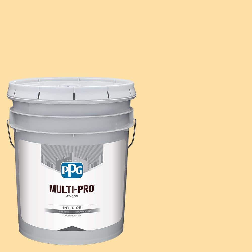 MULTI-PRO 5 gal. PPG1205-4 Honey Bee Eggshell Interior Paint