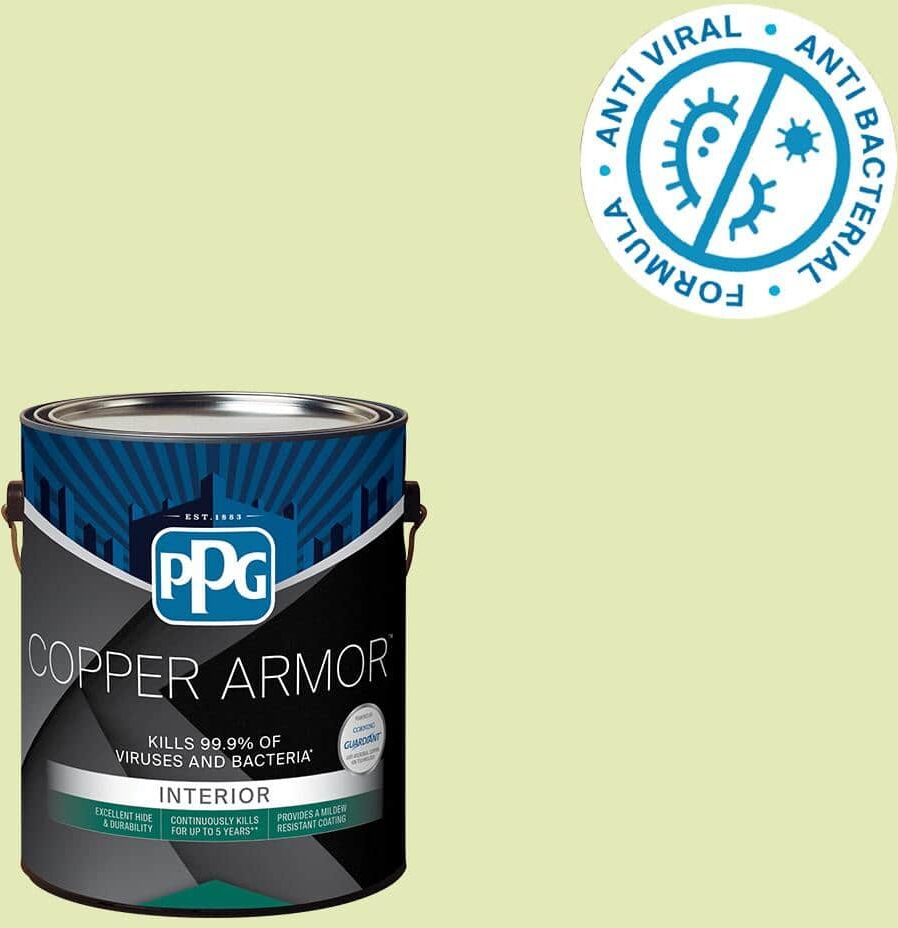 COPPER ARMOR 1 gal. PPG11-11 Totally Tickled Semi-Gloss Interior