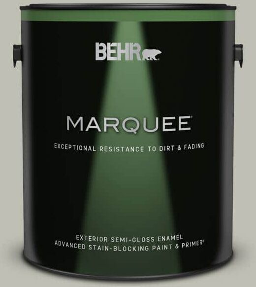 BEHR MARQUEE 1 gal. #N370-3 Light Year Semi-Gloss Enamel Exterior Paint & Primer