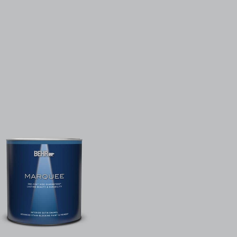 BEHR MARQUEE 1 qt. #N530-3 High Speed Access One-Coat Hide Satin Enamel Interior Paint & Primer