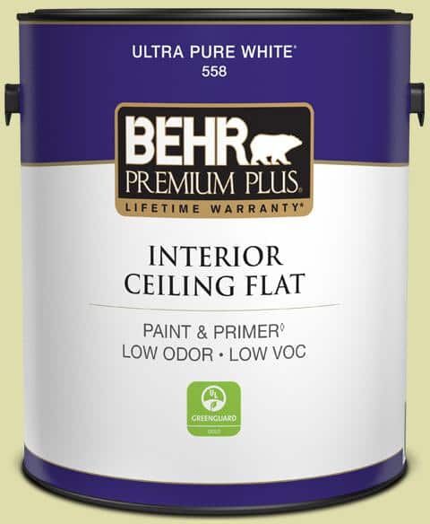 BEHR PREMIUM PLUS 1 gal. #P360-3 Tonic Ceiling Flat Interior Paint