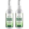 Hygea Natural Travel Bed Bug Spray 3oz. Non Toxic, Odorless, Stainless, TSA approved size Insect Killer 2-pack