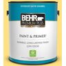 BEHR PREMIUM PLUS 1 gal. #370B-4 June Day Satin Enamel Low Odor Interior Paint & Primer