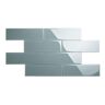 Giorbello Slate 4 in. x 12 in. x 8mm Glass Subway Backsplash Wall Tile (5 sq. ft./Case)