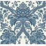 York Wallcoverings 60.75 sq ft Blue French Artichoke Dam Pre-Pasted Wallpaper