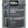 BEHR PREMIUM 1 gal. #HDC-NT-27 Millennium Silver Semi-Gloss Direct to Metal Interior/Exterior Paint