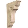 Ekena Millwork 6 in. x 30 in. x 22 in. Douglas Fir Imperial Traditional Rough Sawn Bracket