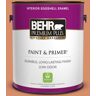 BEHR PREMIUM PLUS 1 gal. #MQ4-38 Balcony Sunset Eggshell Enamel Low Odor Interior Paint & Primer