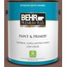 BEHR PREMIUM PLUS 1 gal. #N160-6 Spanish Chestnut Satin Enamel Low Odor Interior Paint & Primer