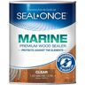 Seal Once Seal-Once Marine 1 gal. Clear Premium Wood Sealer and Stain for Exterior Use
