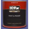 BEHR PREMIUM PLUS 1 qt. #P550-6 Wizards Potion Flat Exterior Paint & Primer