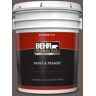 BEHR PREMIUM PLUS 5 gal. #MQ2-44 Museum Flat Exterior Paint & Primer